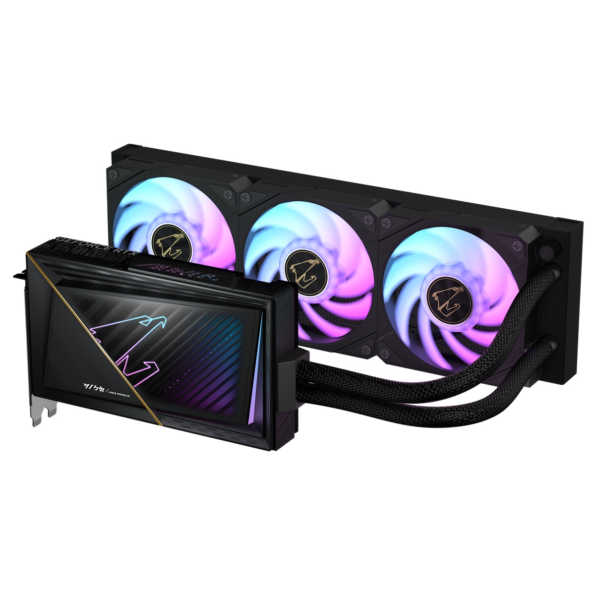 Bild von GIGABYTE AORUS GeForce RTX 5080 Xtreme Waterforce 16G - 16GB GDDR7, HDMI, 3x DP