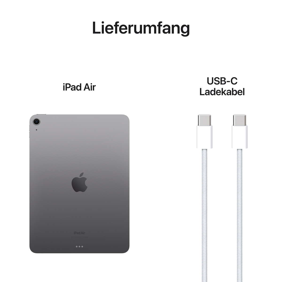 Bild von Apple iPad Air 11 Wi-Fi 256GB (spacegrau) 6.Gen
