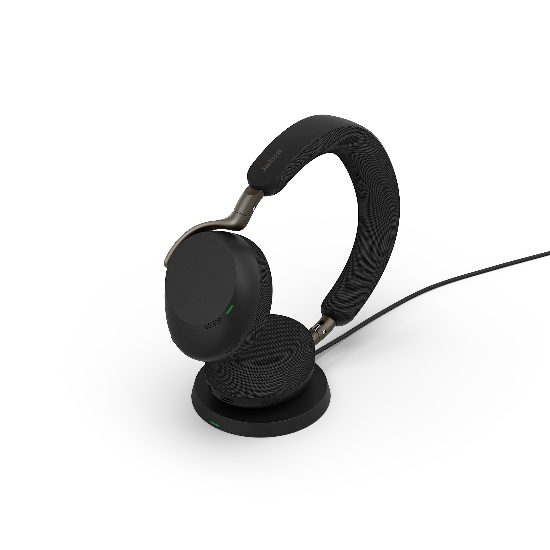 Bild von Jabra Evolve3 75 MS Bluetooth Stereo Headset, Kabellos Aktive Geräuschunterdrückung, 6 Mikrofone, MS Teams zertifiziert, Inkl. USB-C Bluetooth Adapter