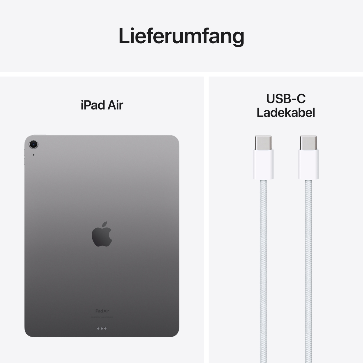 Bild von Apple iPad Air 13 Wi-Fi 256GB (spacegrau)
