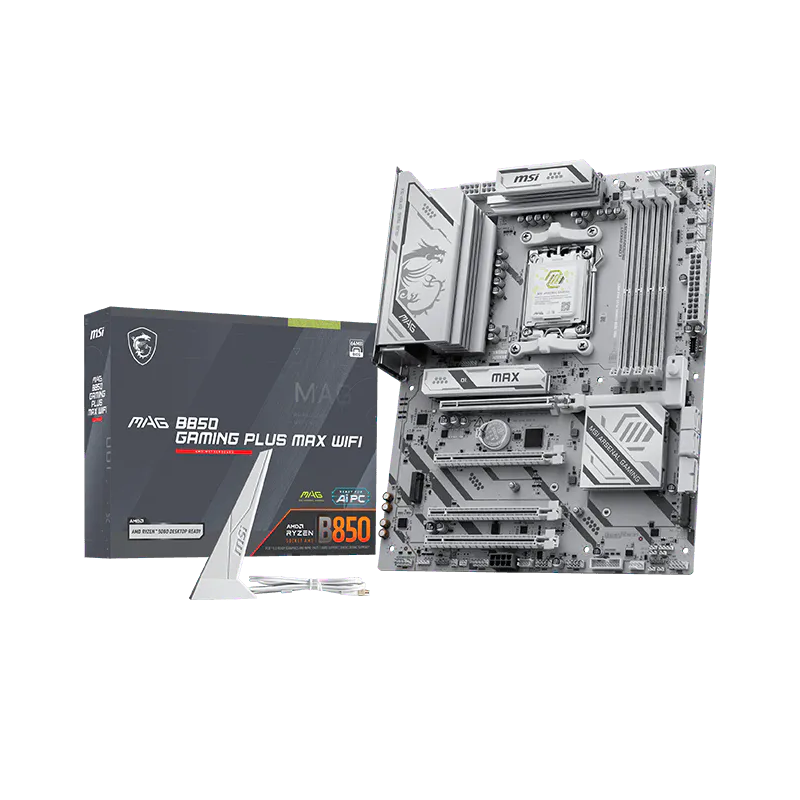 Bild von MSI MAG B850 GAMING PLUS MAX WIFI Mainboard Sockel AM5