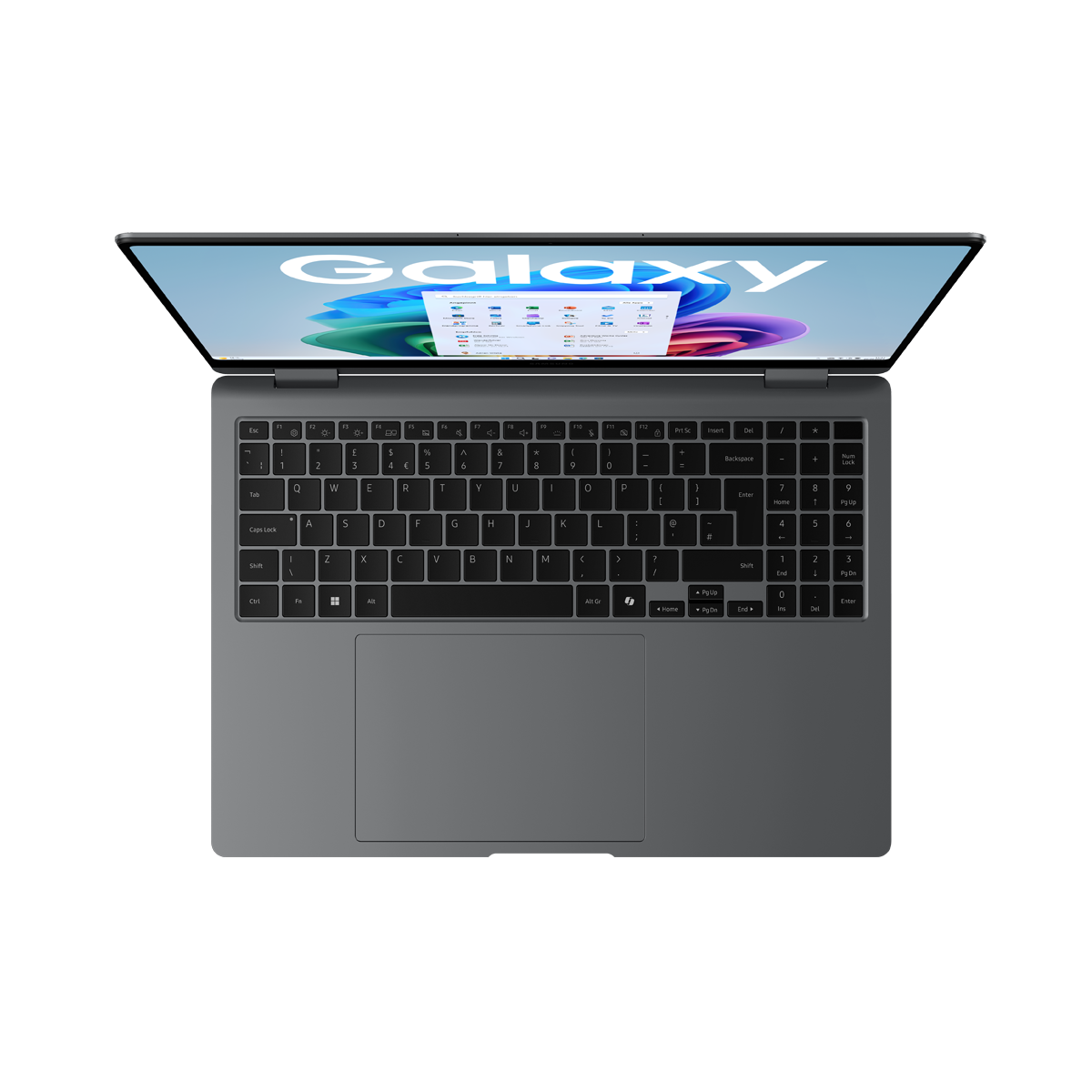 Bild von SAMSUNG Galaxy Book5 Pro 360 16 Zoll Intel Core Ultra 7 256V 16GB 512GB W11 Moonstone Gray