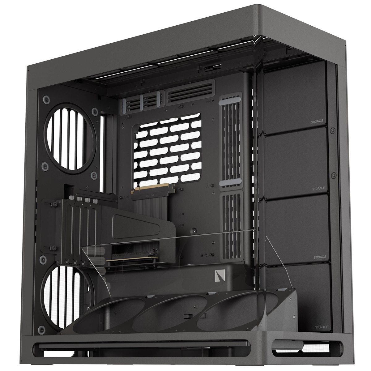 Bild von HAVN HS 420 VGPU schwarz | PC-Gehäuse
