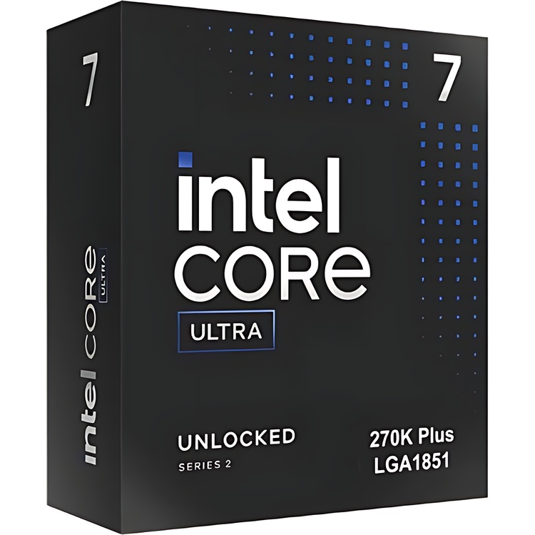 Bild von Intel Core Ultra 7 270K Plus Prozessor - 8P+16E/24T, 3.70-5.50GHz, boxed ohne Kühler