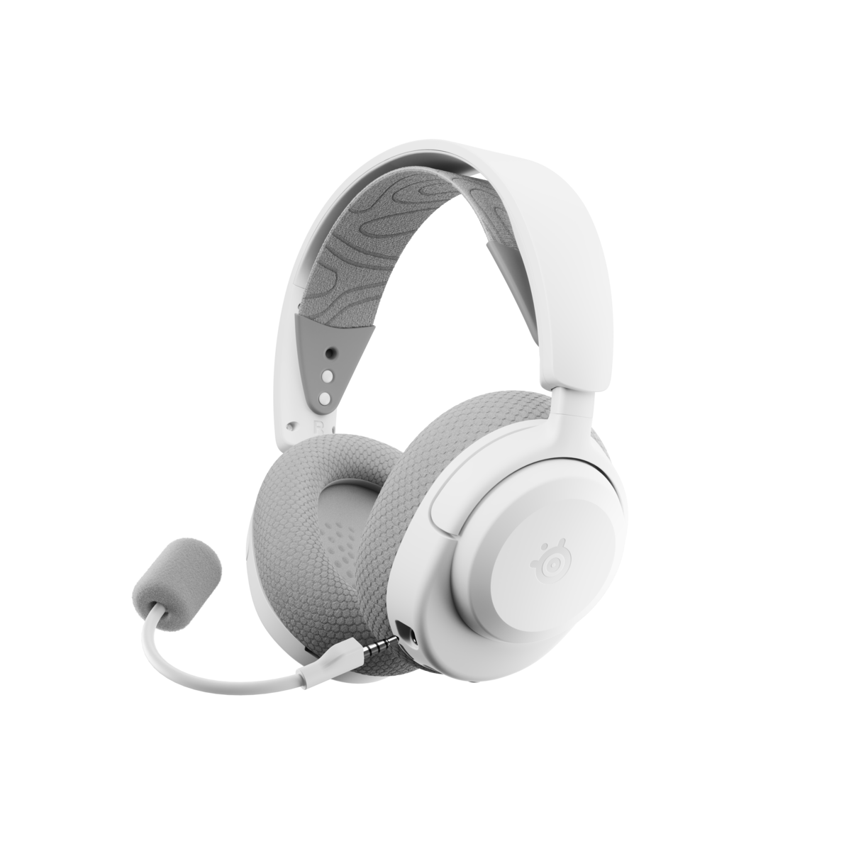 Bild von Steelseries Arctis Nova 3P Wireless Gaming Headset kabelloses Gaming Headset für PlayStation 5 mit bis zu 40 Stunden Akkulaufzeit, weiß