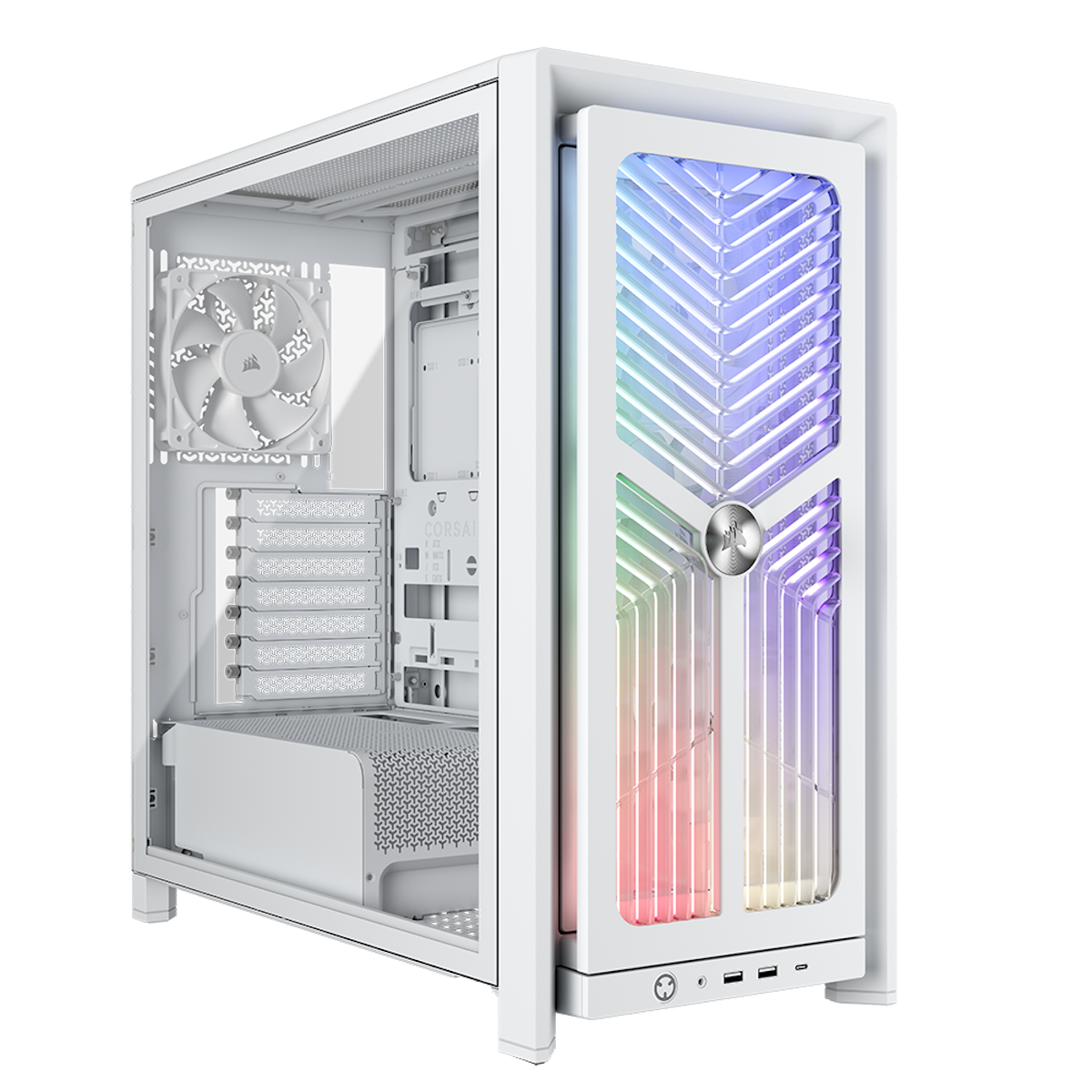 Bild von CORSAIR FRAME 4000X RS White | PC-Gehäuse