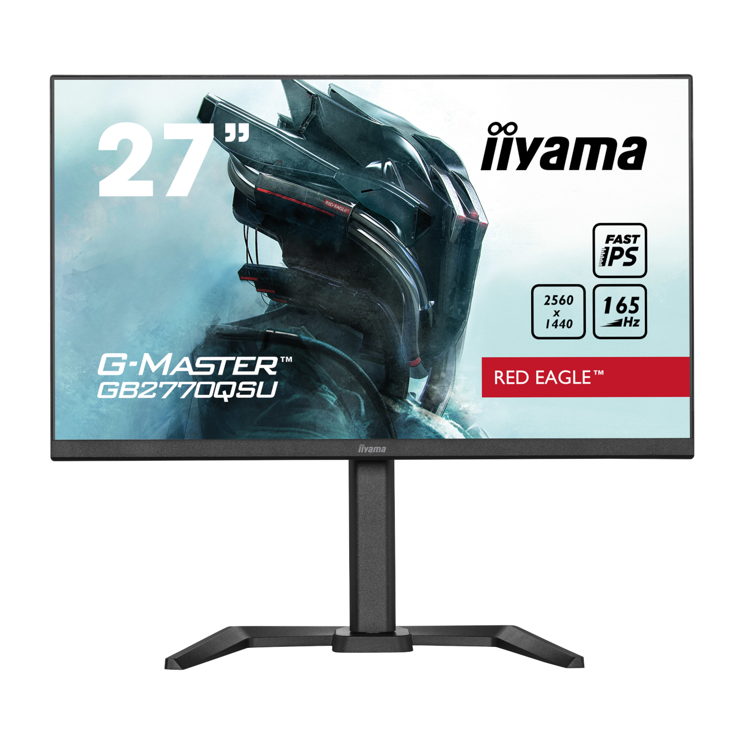 Bild von Iiyama G-Master GB2770QSU-B5 Gaming Monitor - 165 Hz, Pivot, USB