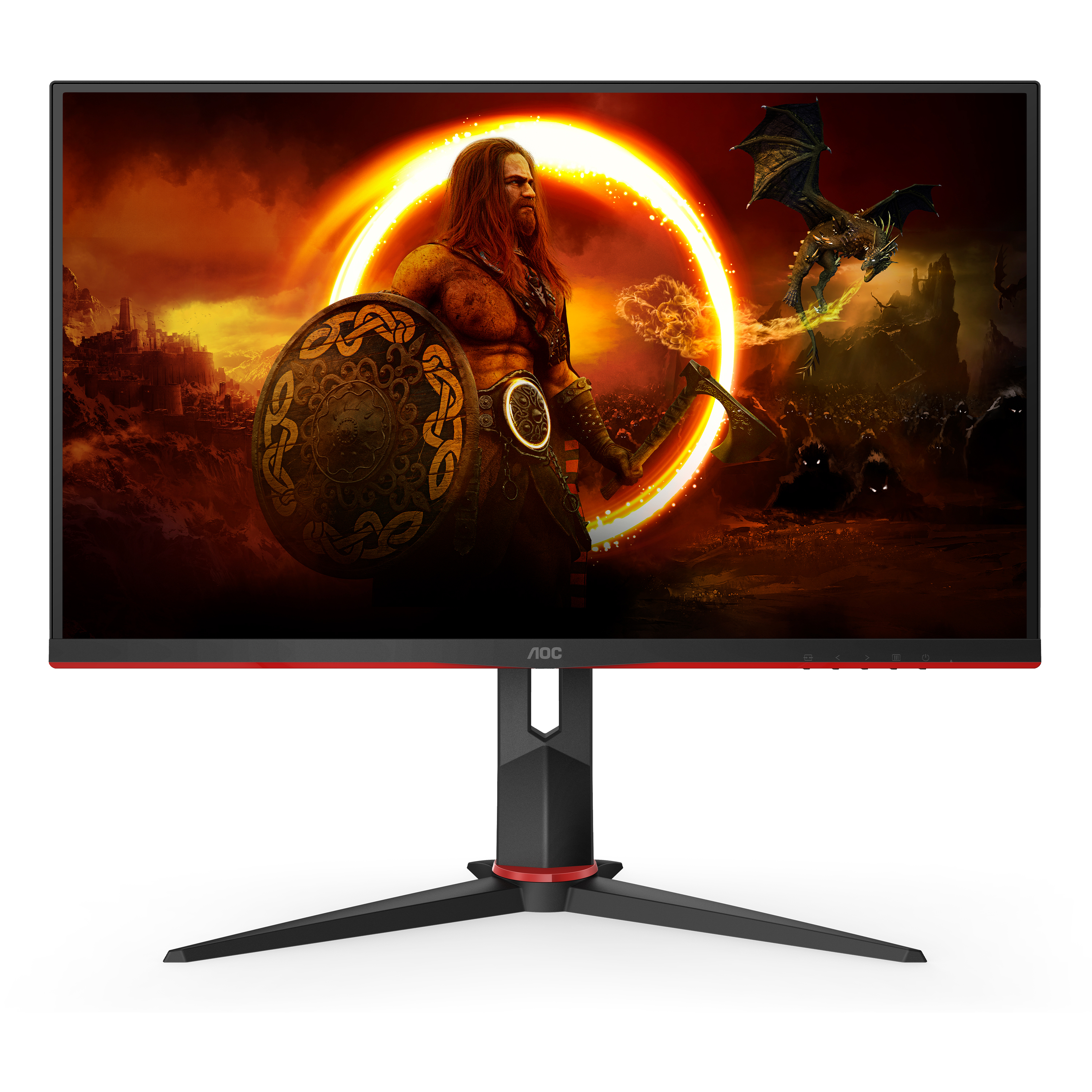 Bild von AOC Q27G2S Gaming Monitor - WQHD, 165 Hz, Höhenverstellung