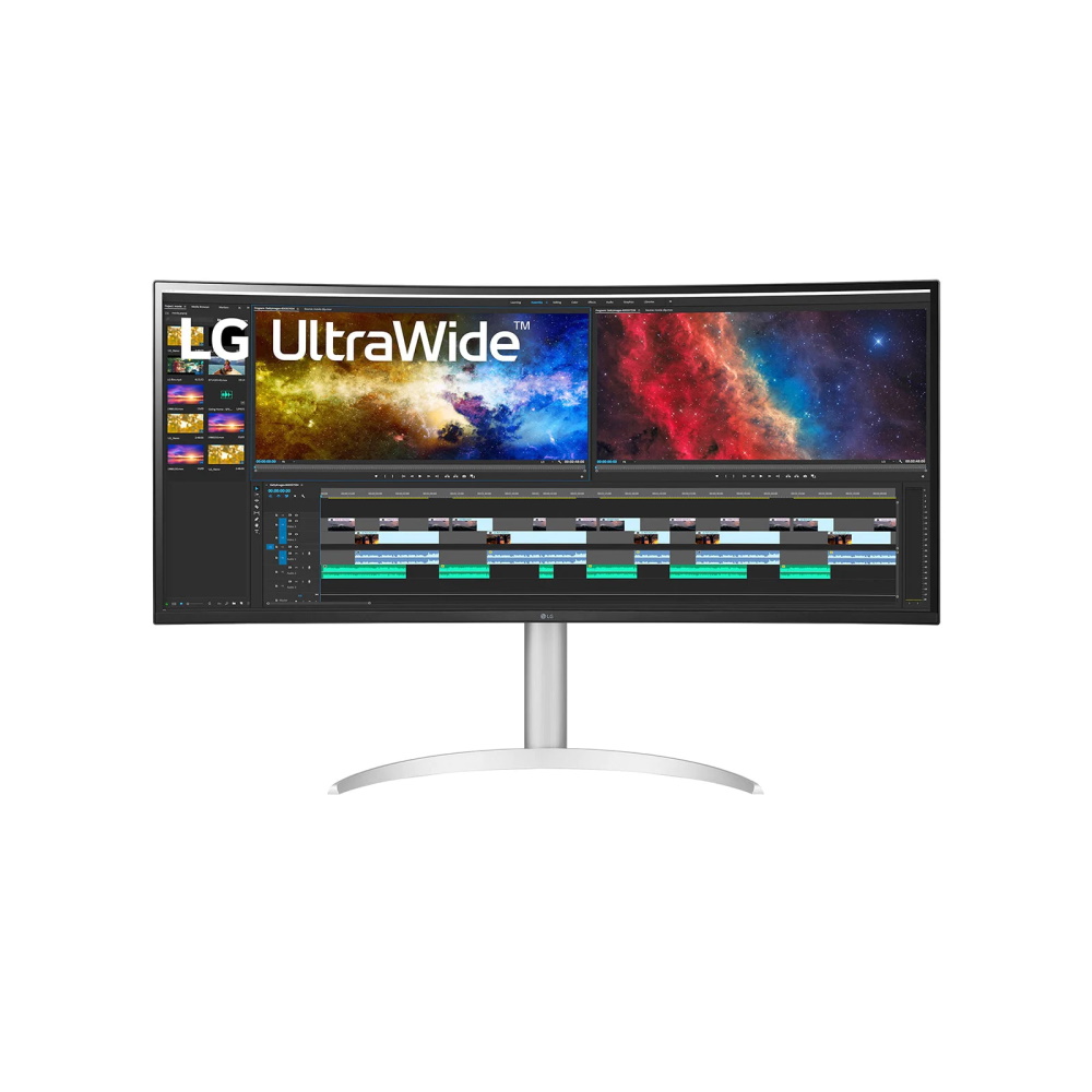 Bild von LG 38WP85CP-W Curved Monitor - UWQHD, IPS, DisplayPort, USB-C