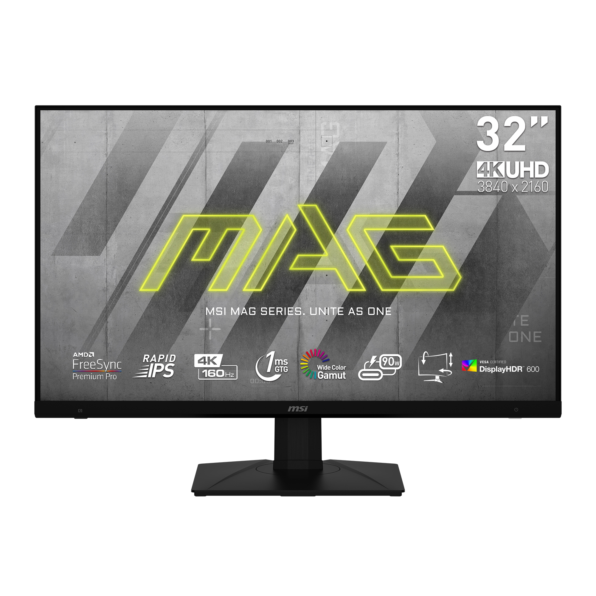 Bild von MSI MAG 323UPFDE Gaming Monitor - 4K UHD, 160Hz, 1ms