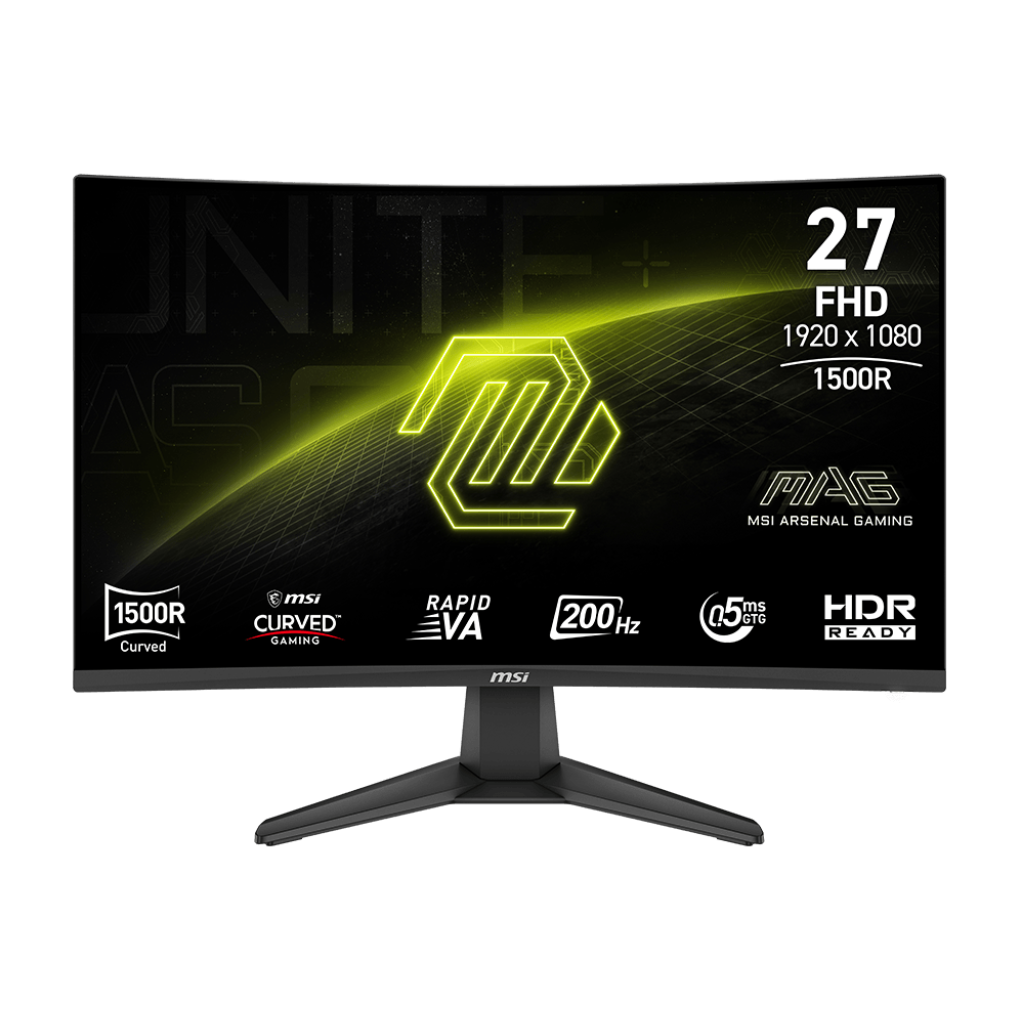 Bild von MSI MAG 276CFDE E20 Gaming Monitor - Curved Rapid VA Panel,200Hz