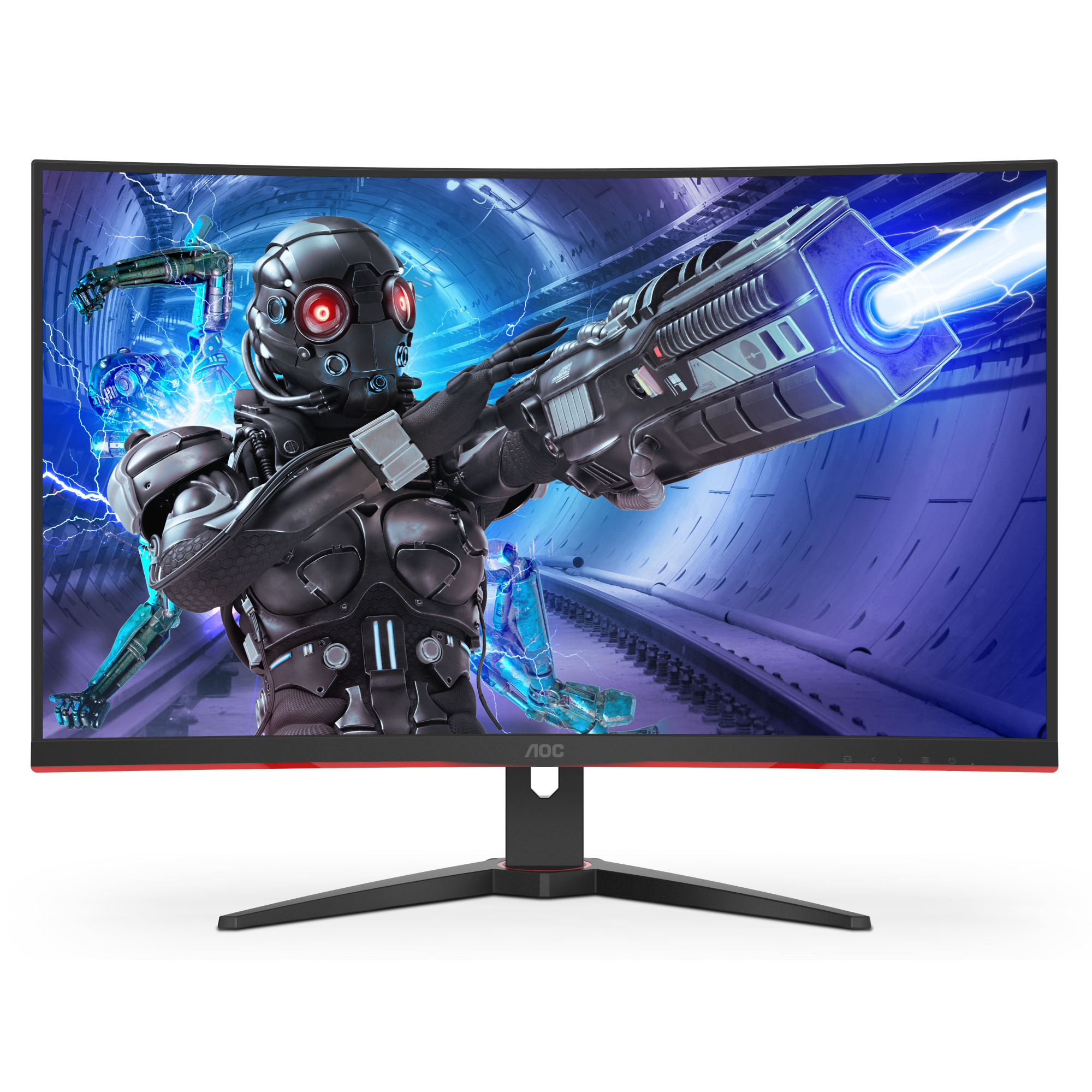 Bild von AOC C32G2ZE/BK Gaming Monitor - Curved, 240 Hz, FreeSync Premium