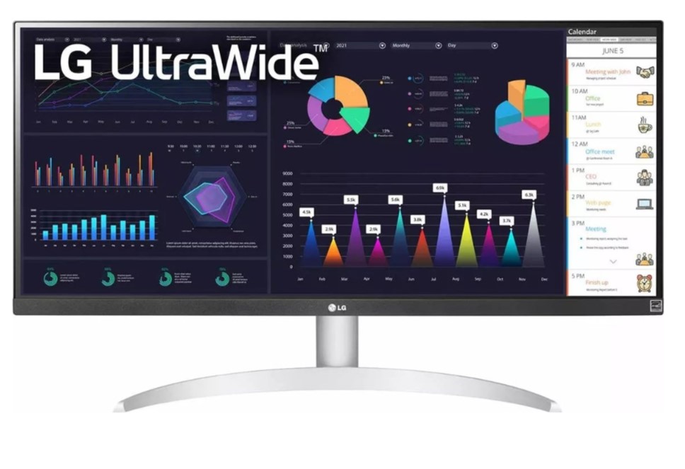Bild von LG 29WQ600-W Office Monitor - UWFHD IPS Panel, Slim Design