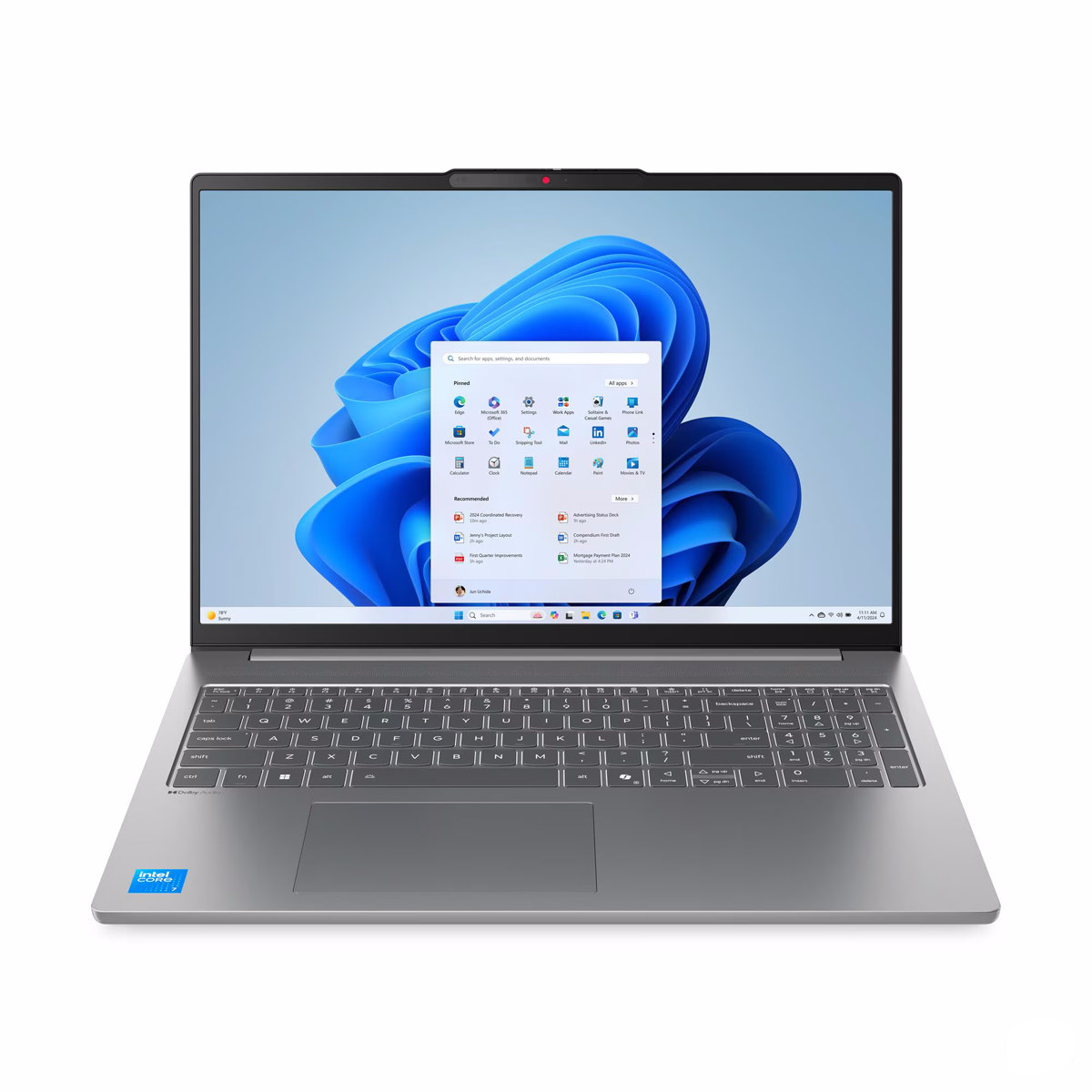 Bild von Lenovo IdeaPad 5 Slim 83J1005DGE - 16" WUXGA, Intel Core i7-240H, 24GB RAM, 1TB SSD, Windows 11 Home