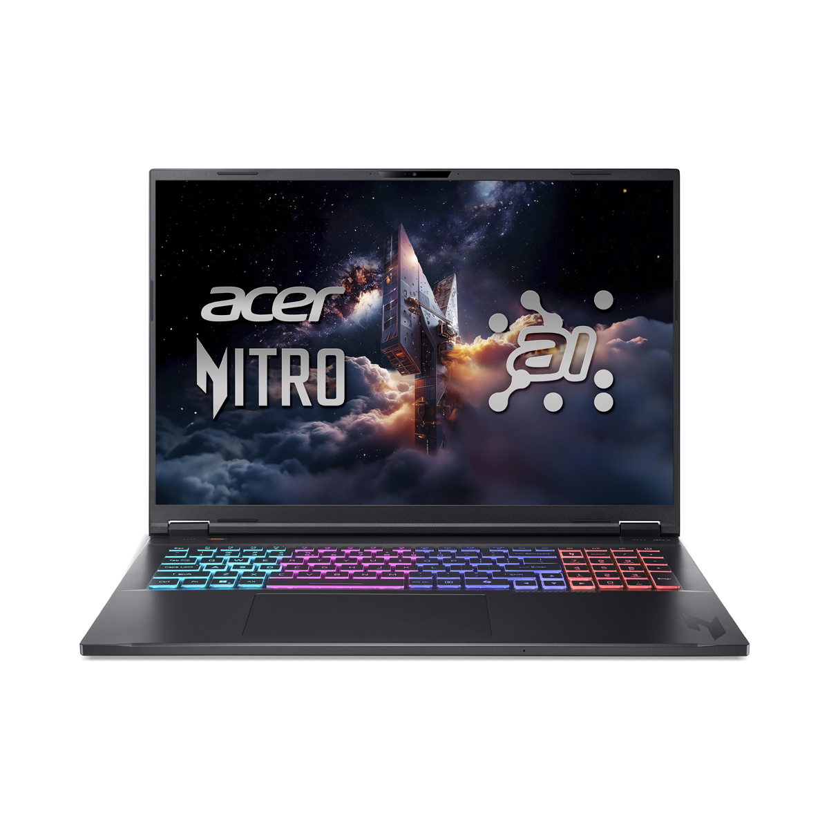 Bild von Acer Nitro 18 AI (AN18-61-R10V) Gaming 18" WQXGA, 165Hz, Ryzen AI R7-350 (50 TOPS), 16GB RAM, 1TB SSD, GeForce RTX5070, Windows 11