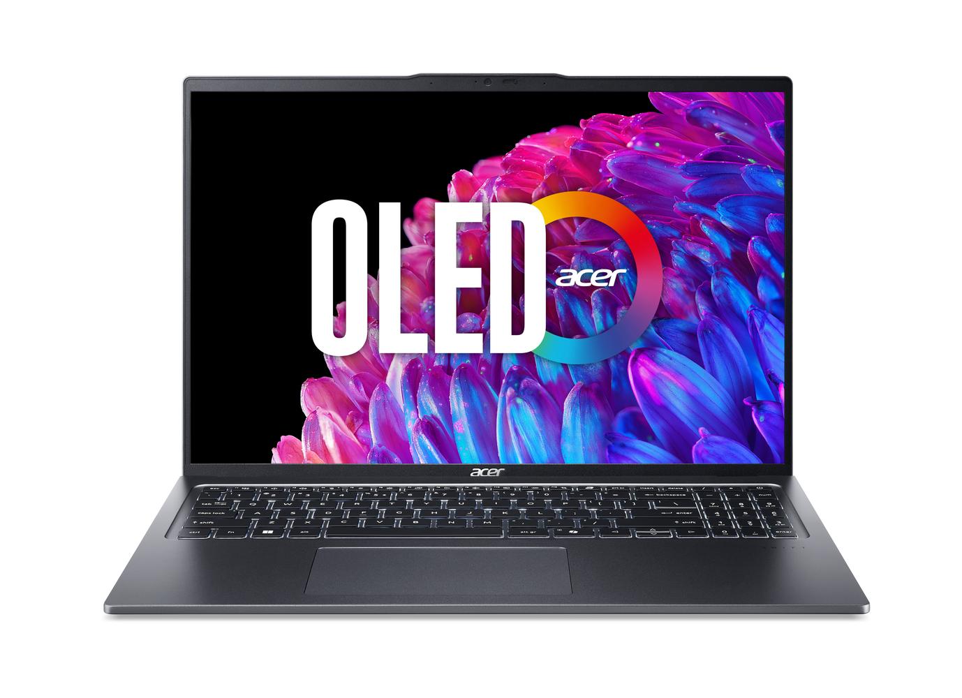 Bild von Acer Swift Go (SFG16-72-78PS) 16,0" 3.2K, OLED, 120Hz, Intel i7U-155H (11 TOPS), 16GB RAM, 1TB SSD, Windows 11