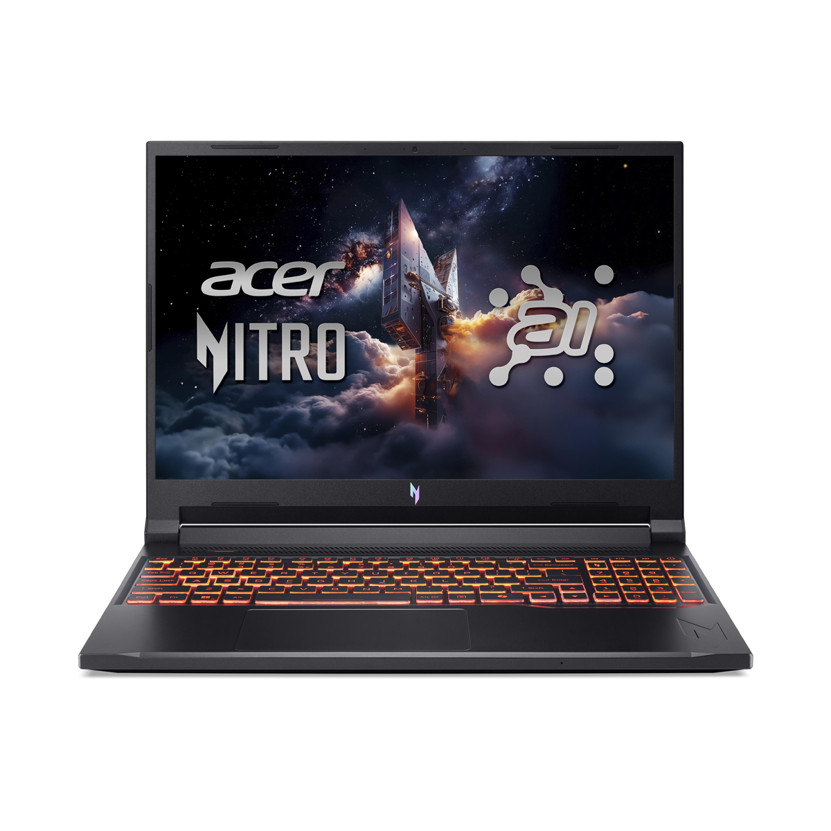 Bild von Acer Nitro V16 (ANV16-42-R70E) Gaming 16,0" WUXGA, 180Hz, Ryzen R7-260 (16 TOPS), 16GB RAM, 1TB SSD, GeForce RTX5060, Windows 11