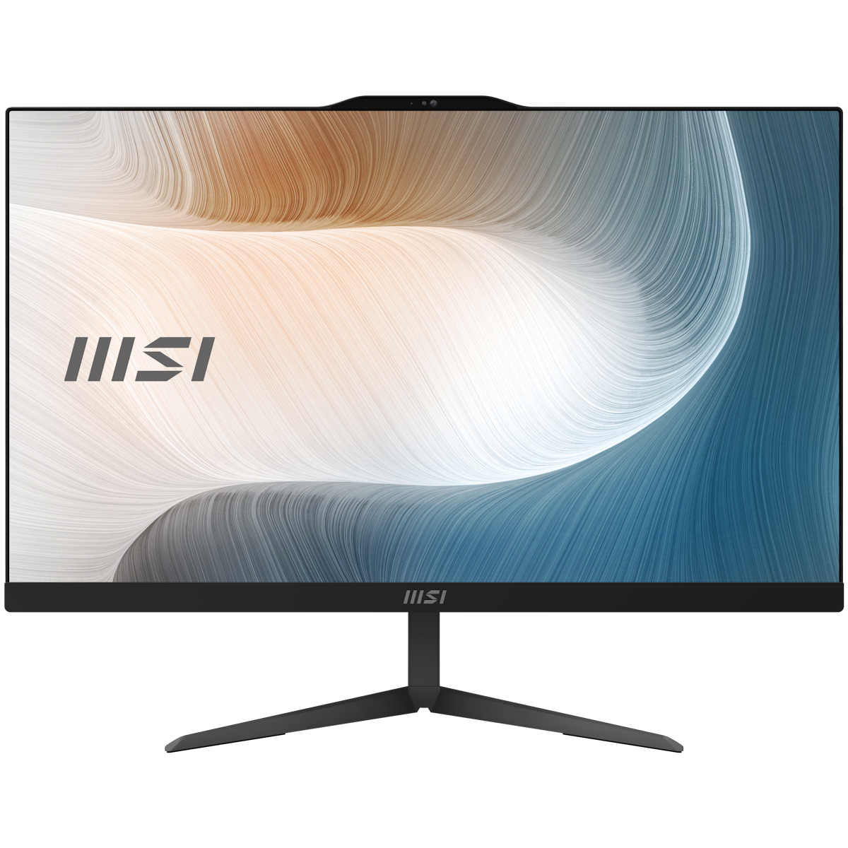 Bild von MSI Modern AM242 12M-1630DE All-in-One schwarz 23.8" (60,5cm) FHD Display, Intel Core i5-1235U, 16GB RAM, 512GB M.2 SSD, Intel Grafik, Windows 11 Pro