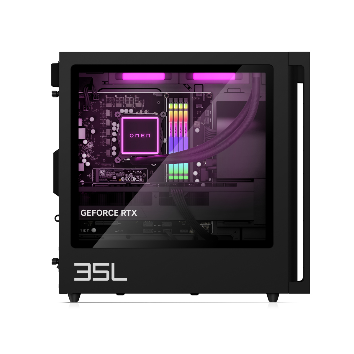 Bild von OMEN Desktop Gaming PC GT16-0191ng Intel Core Ultra 9 285K, 64GB RAM, 2TB SSD, GeForce RTX 5070Ti, Windows 11 Home