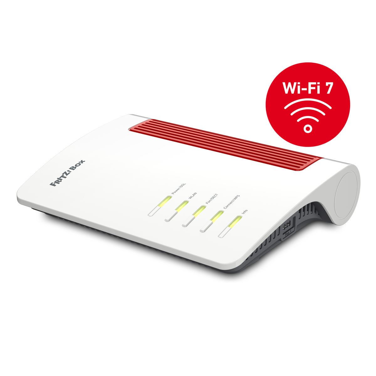 Bild von FRITZ!Box 7690 WiFi 7 (WLAN BE) Router, Dualband, max. 7.160 Mbit/s, DSL-Anschluss