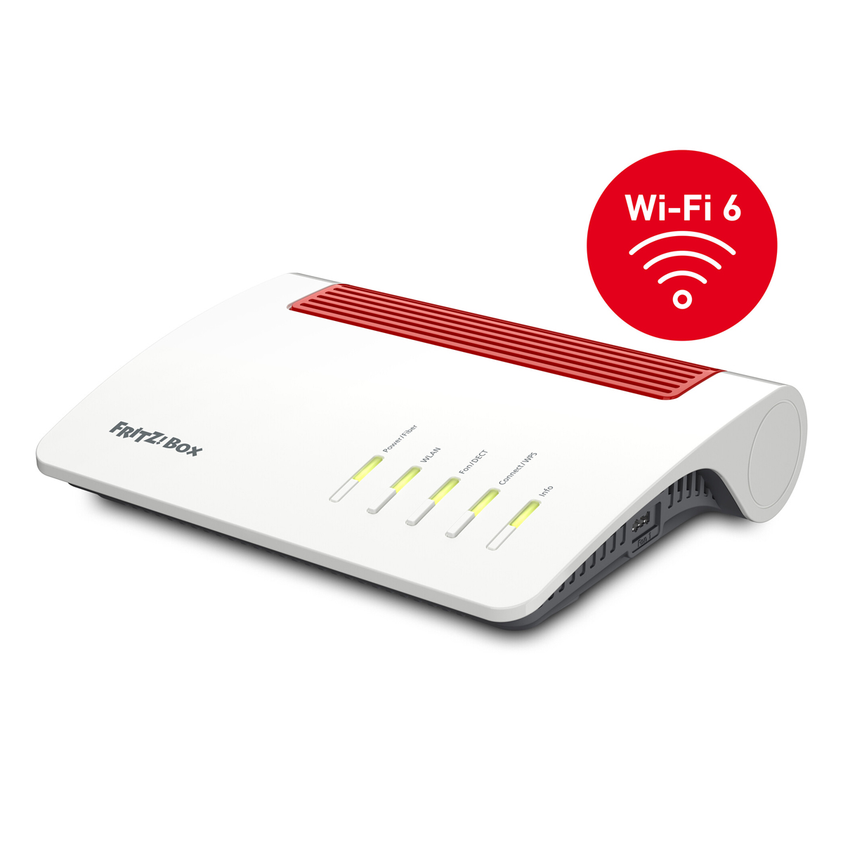 Bild von FRITZ!Box 5590 Fiber WiFi 6 (WLAN AX) Router, Dualband, max. 3.600 Mbit/s, Glasfaser-Anschluss