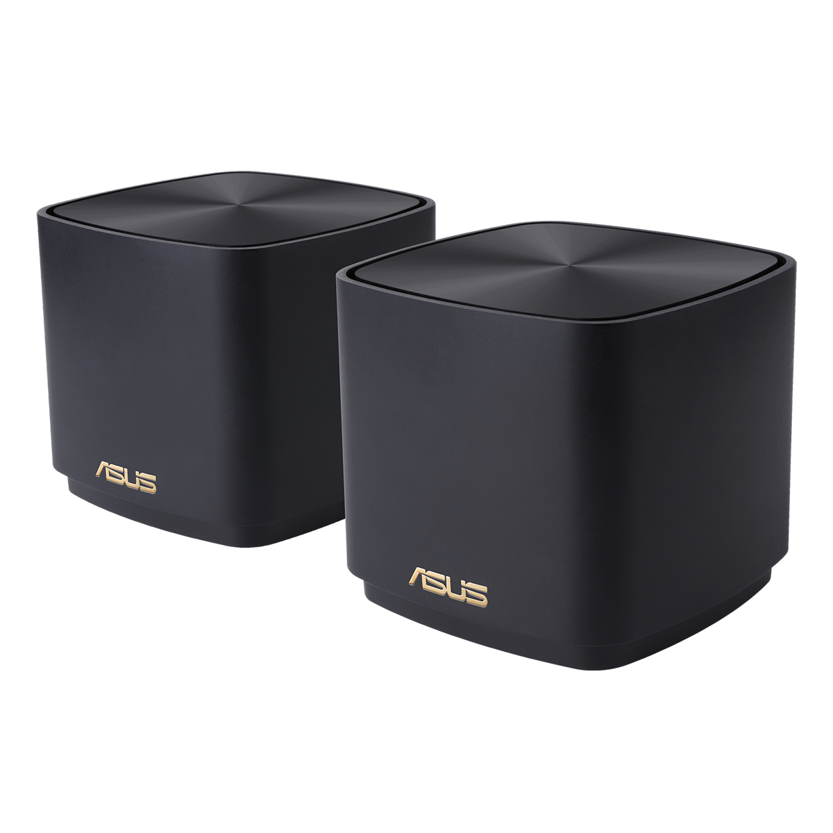 Bild von ASUS ZenWiFi XD4 Plus WiFi 6 Mesh System 2er-Pack Schwarz AX1800 Dual-Band, 2x Gigabit LAN, AiMesh