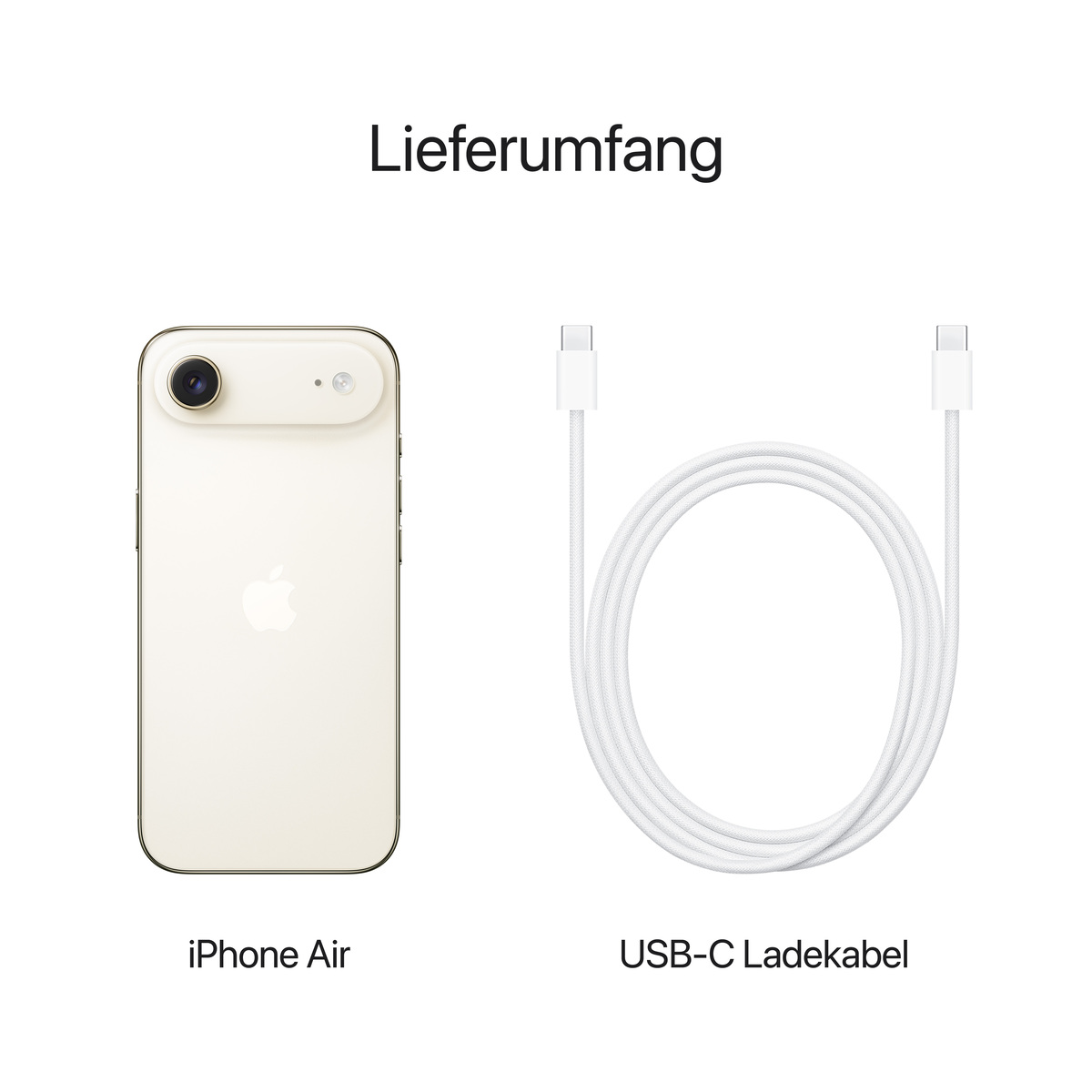 Bild von iPhone Air 1TB Lichtgold