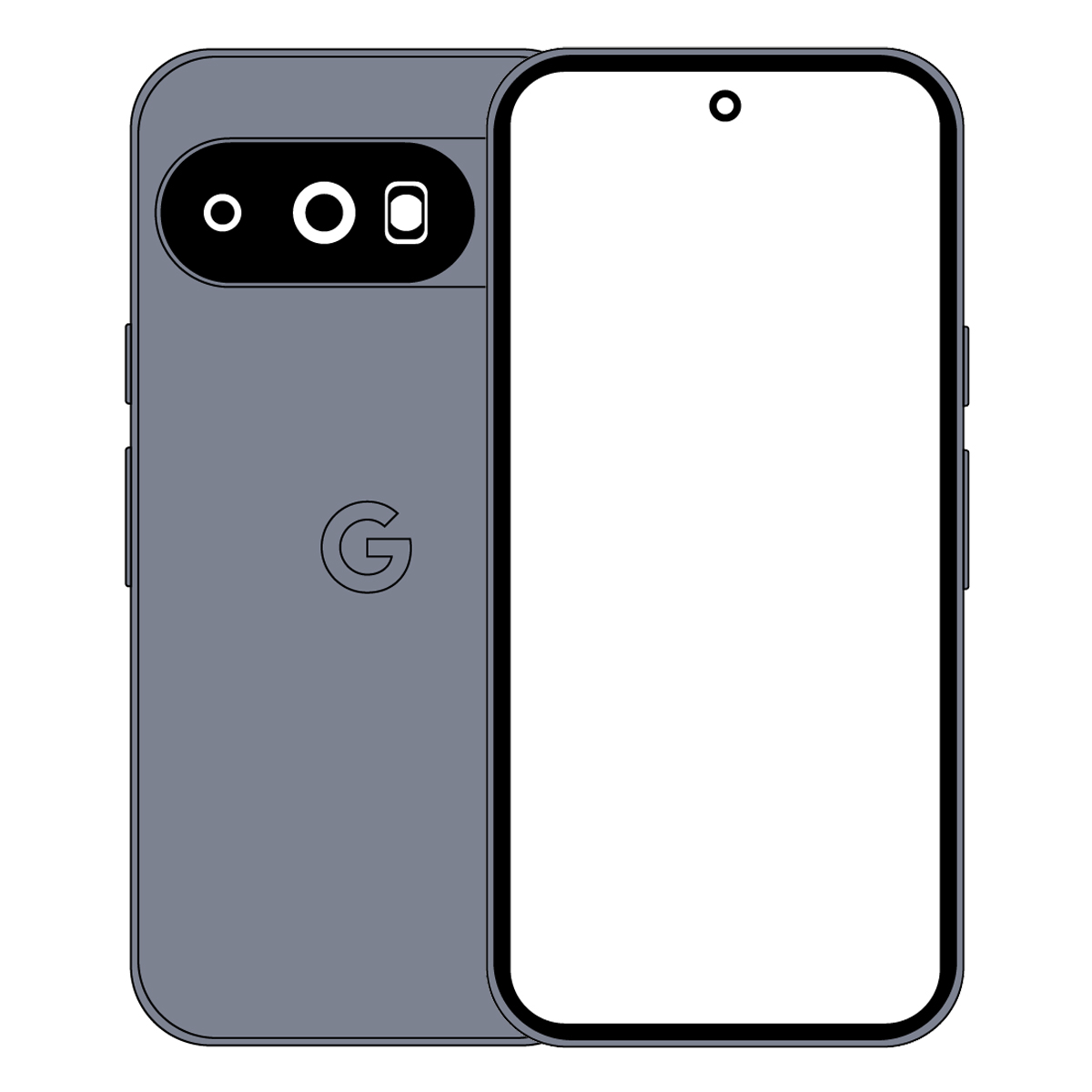 Bild von Google Pixel 10 Pro 256GB Moonstone 16,1cm (6,3") LTPO-OLED Display, Android 16 / Pixel UI, 50MP Triple-Kamera