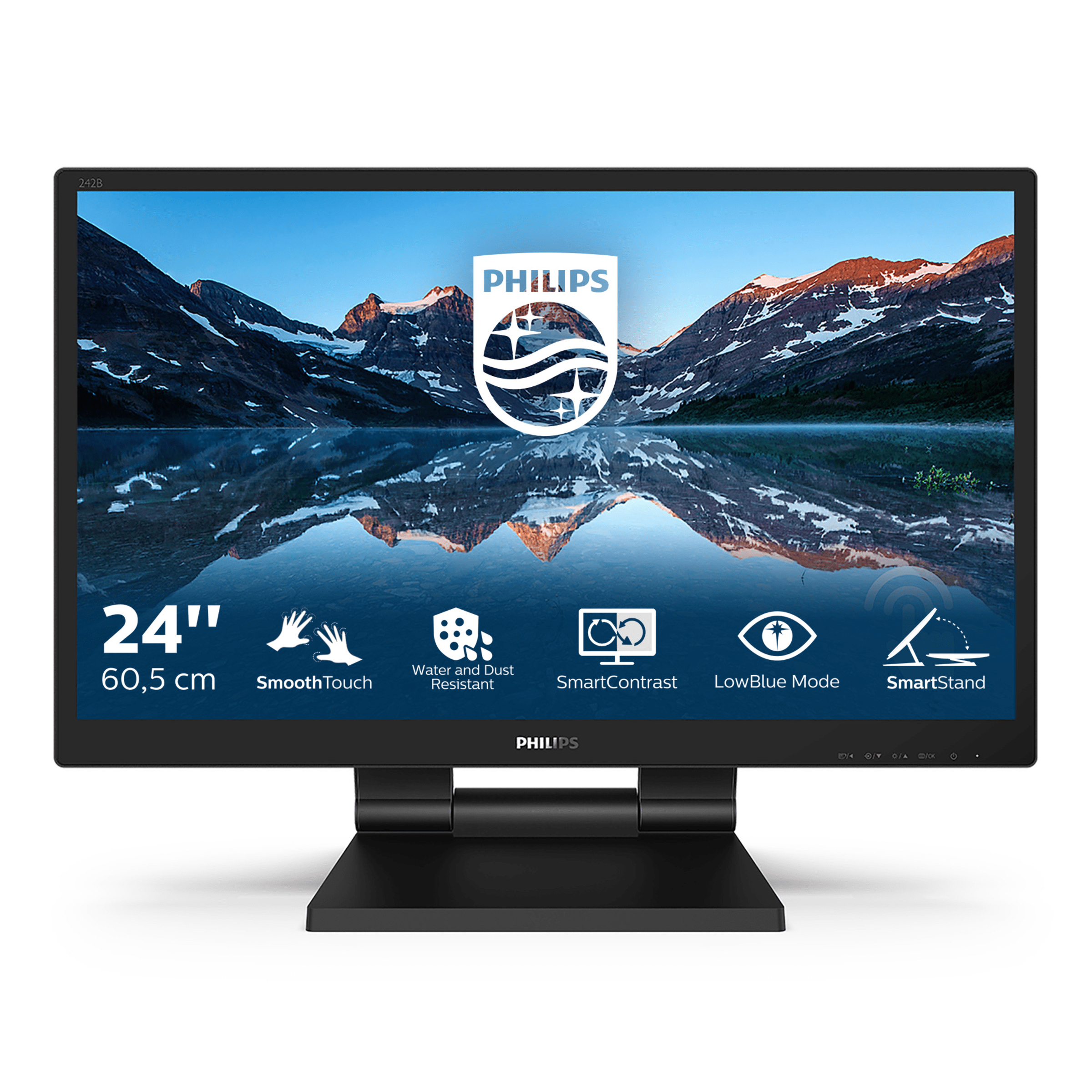 Bild von Philips 242B9T Touch Monitor- IPS-Panel, Lautsprecher