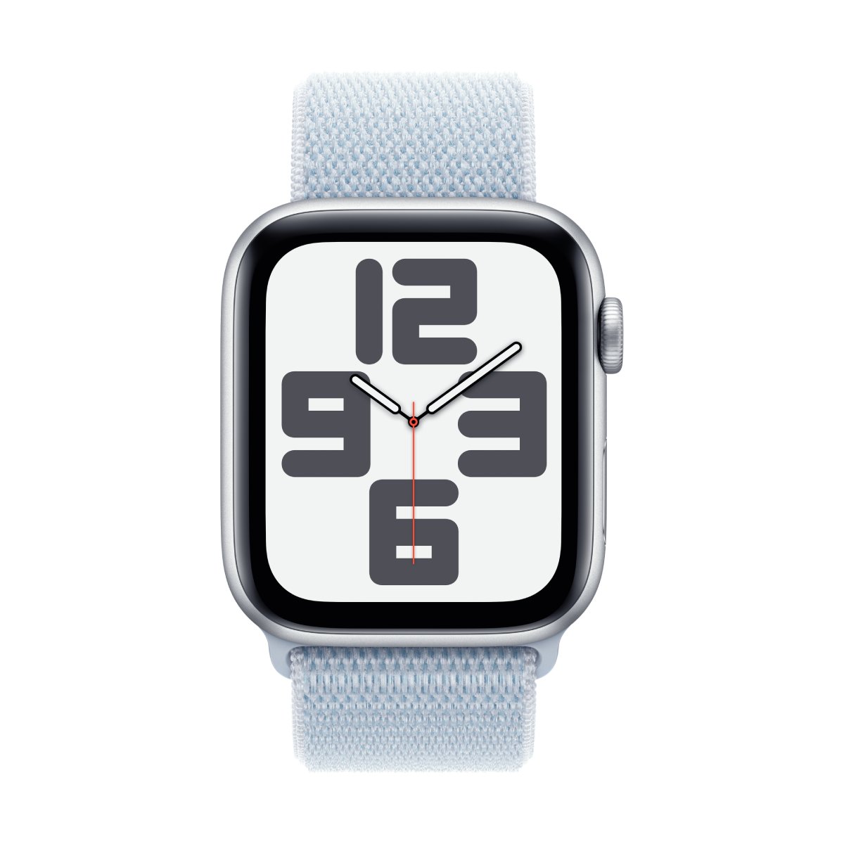 Bild von Apple Watch SE Silber Aluminium Sport Loop Blaue Wolke 2 B-Ware GPS 44mm MXET3QF/A