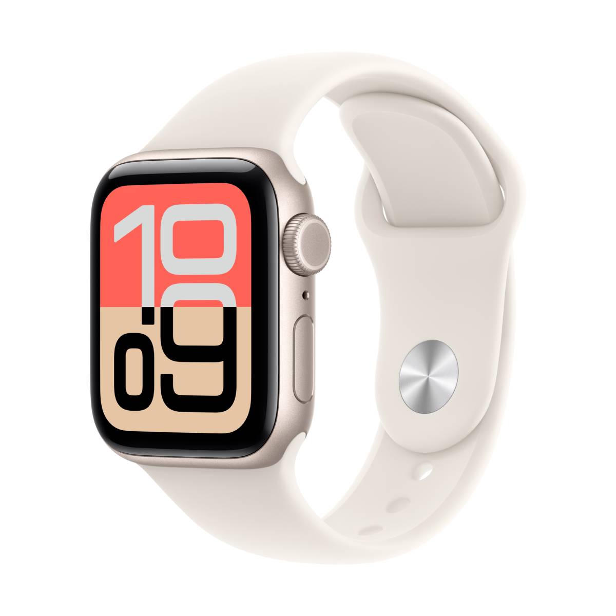 Bild von Apple Watch SE 3 Cellular 40mm Polarstern Aluminium Gehä B-Ware mit Polarstern Sport Band - M/L