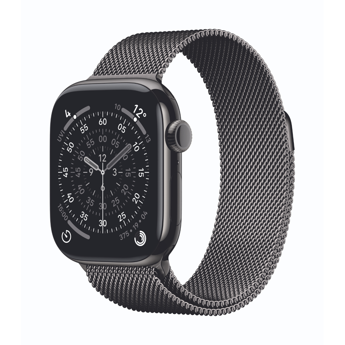 Bild von Apple Watch Series 11 Cellular 42mm Schiefer Titan Gehäuse mit Schiefer Milanaise Armband