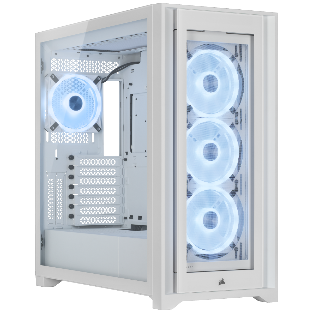 Bild von Corsair iCUE 5000X RGB QL Edition - True White | PC-Gehäuse