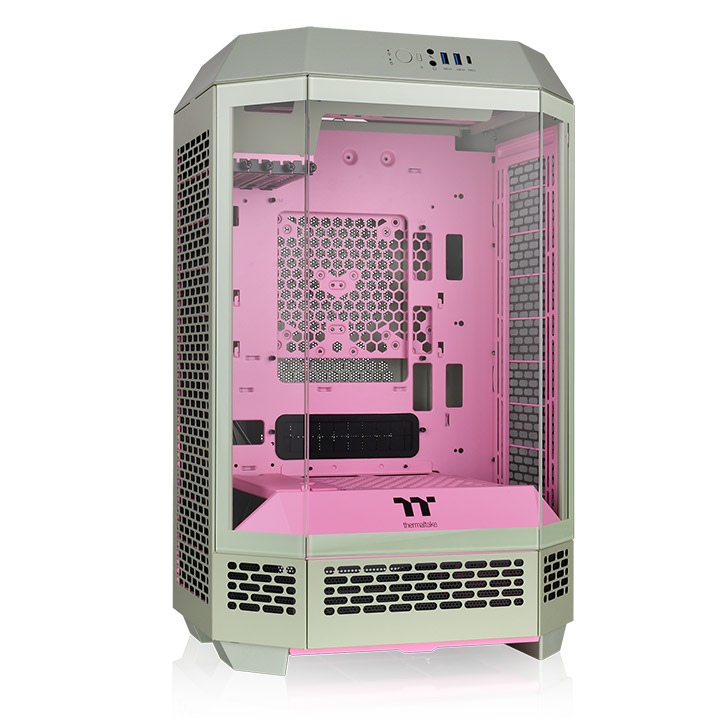 Bild von Thermaltake The Tower 300 Matcha Plum | PC-Gehäuse