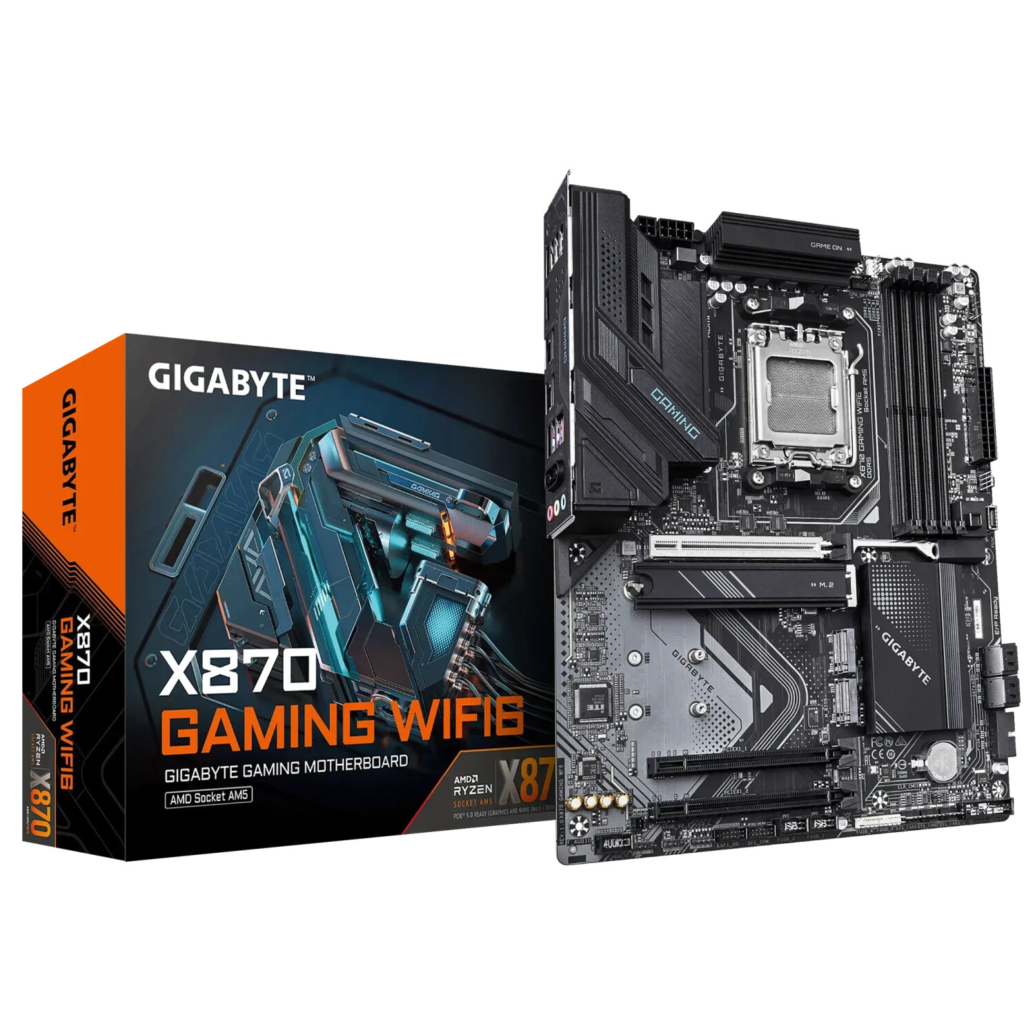 Bild von GIGABYTE X870 Gaming WIFI6 Mainboard Sockel AM5