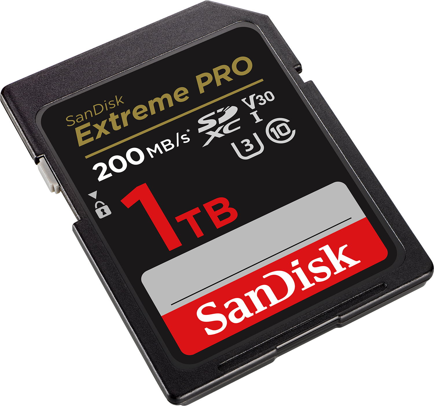 Bild von SanDisk Extreme PRO 1TB SDHC Speicherkarte, 200MB/s & 140MB/s Lese/Schreibgeschwindigkeit, UHS-I, Class 10, U3, V3
