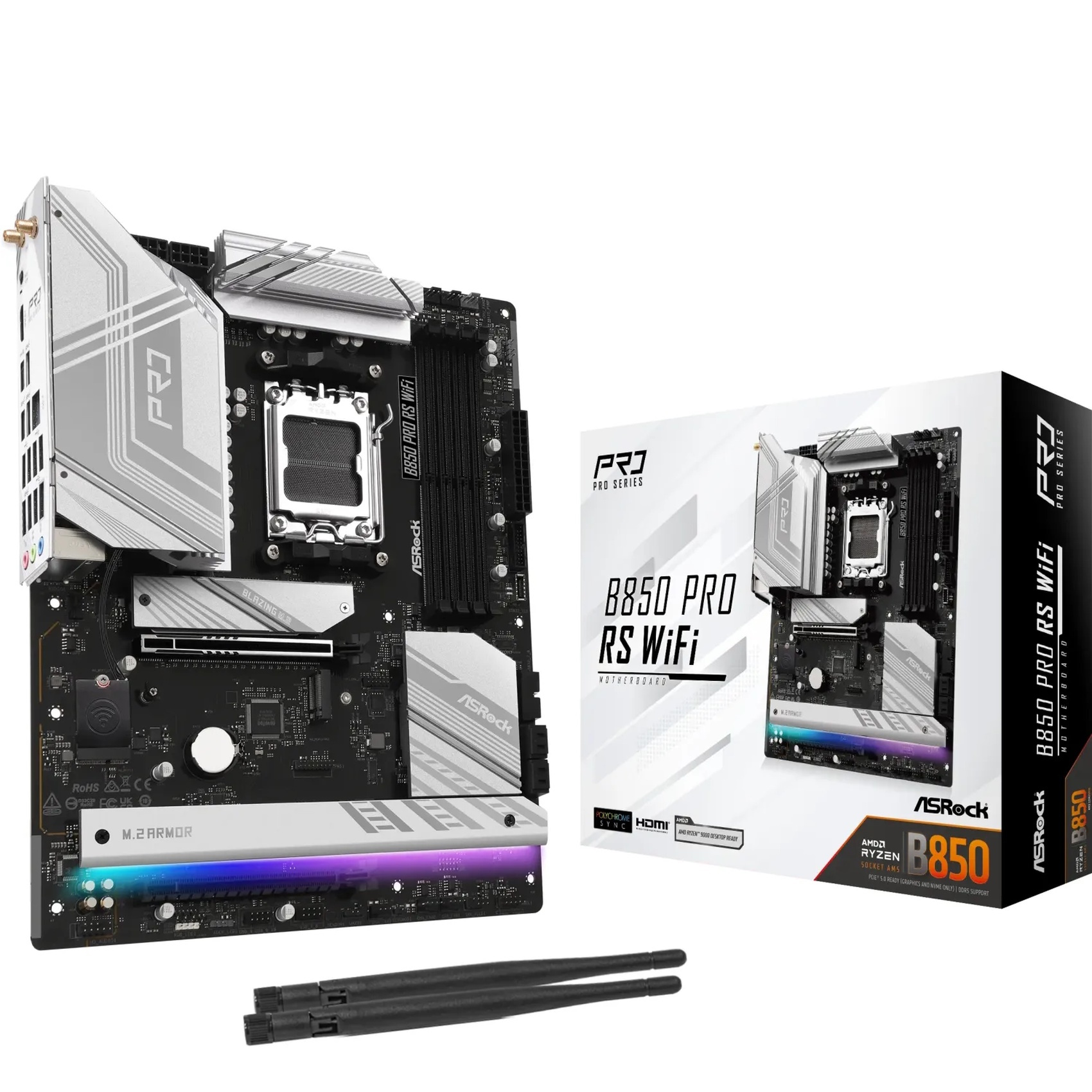 Bild von ASRock B850 Pro RS WiFi Mainboard