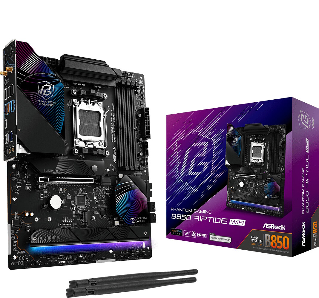 Bild von ASRock B850 Riptide WiFi Mainboard