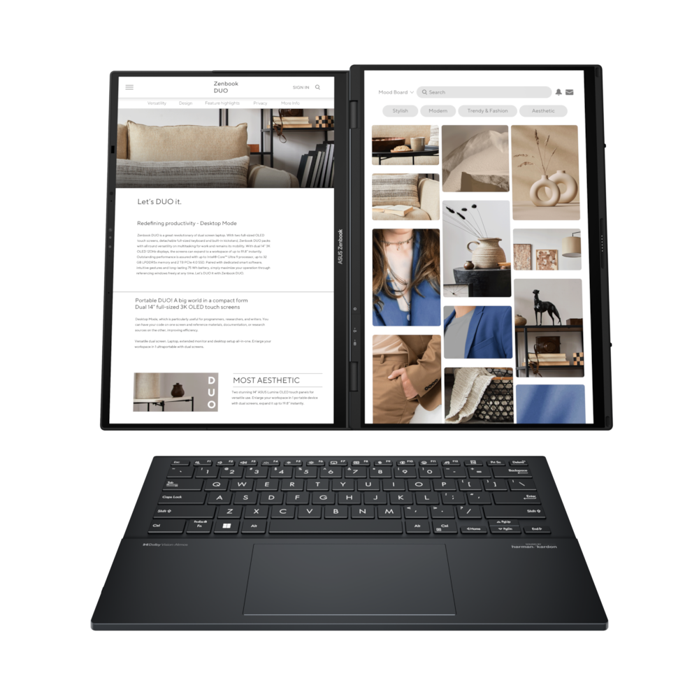 Bild von ASUS Zenbook Duo OLED UX8406MA-PZ073W