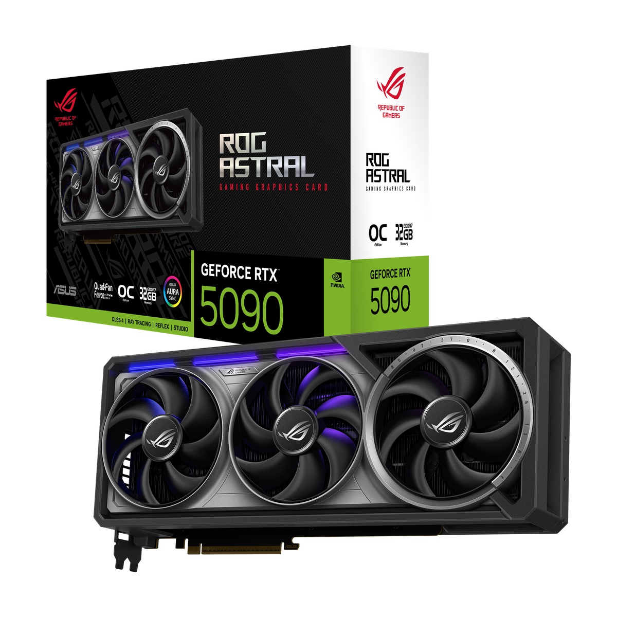 Bild von ASUS ROG Astral GeForce RTX 5090 OC - 32GB GDDR7, 2x HDMI, 3x DP