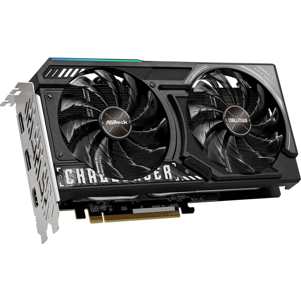 Bild von ASRock Radeon RX 9060 XT 16GB Challenger OC Grafikkarte - 16GB GDDR6, 2x HDMI, 2x DP