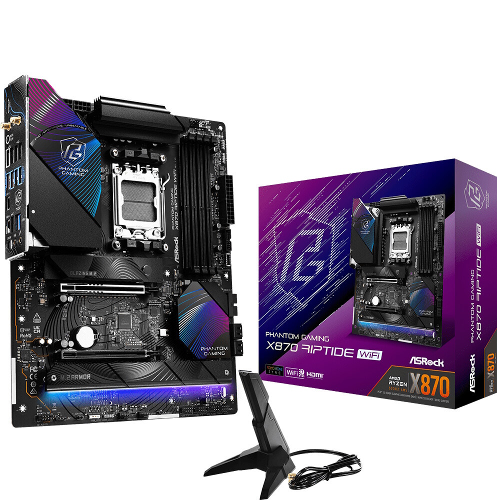 Bild von ASROCK X870 Riptide WiFi Mainboard Sockel AM5 B-Ware