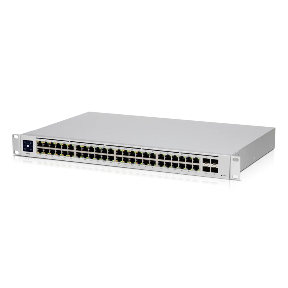 Bild von Ubiquiti Standard 48-Port PoE Managed Switch 48x Gigabit Ethernet (32x PoE+, max. 195W), 4x SFP