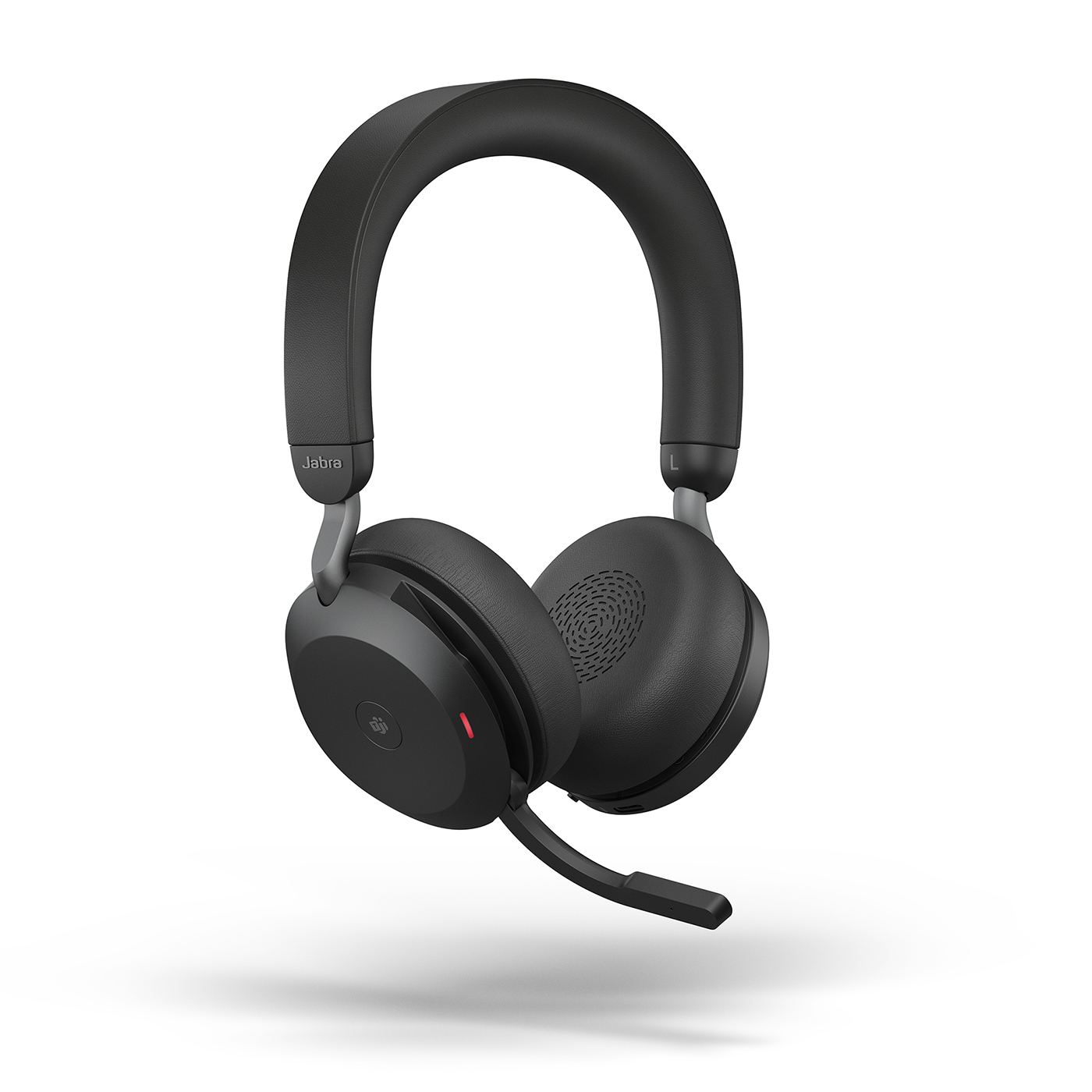 Bild von Jabra Evolve2 75 Headset, USB-A Kabellos, Bluetooth, Schwarz, mit Ladestation [UC zertifiziert]