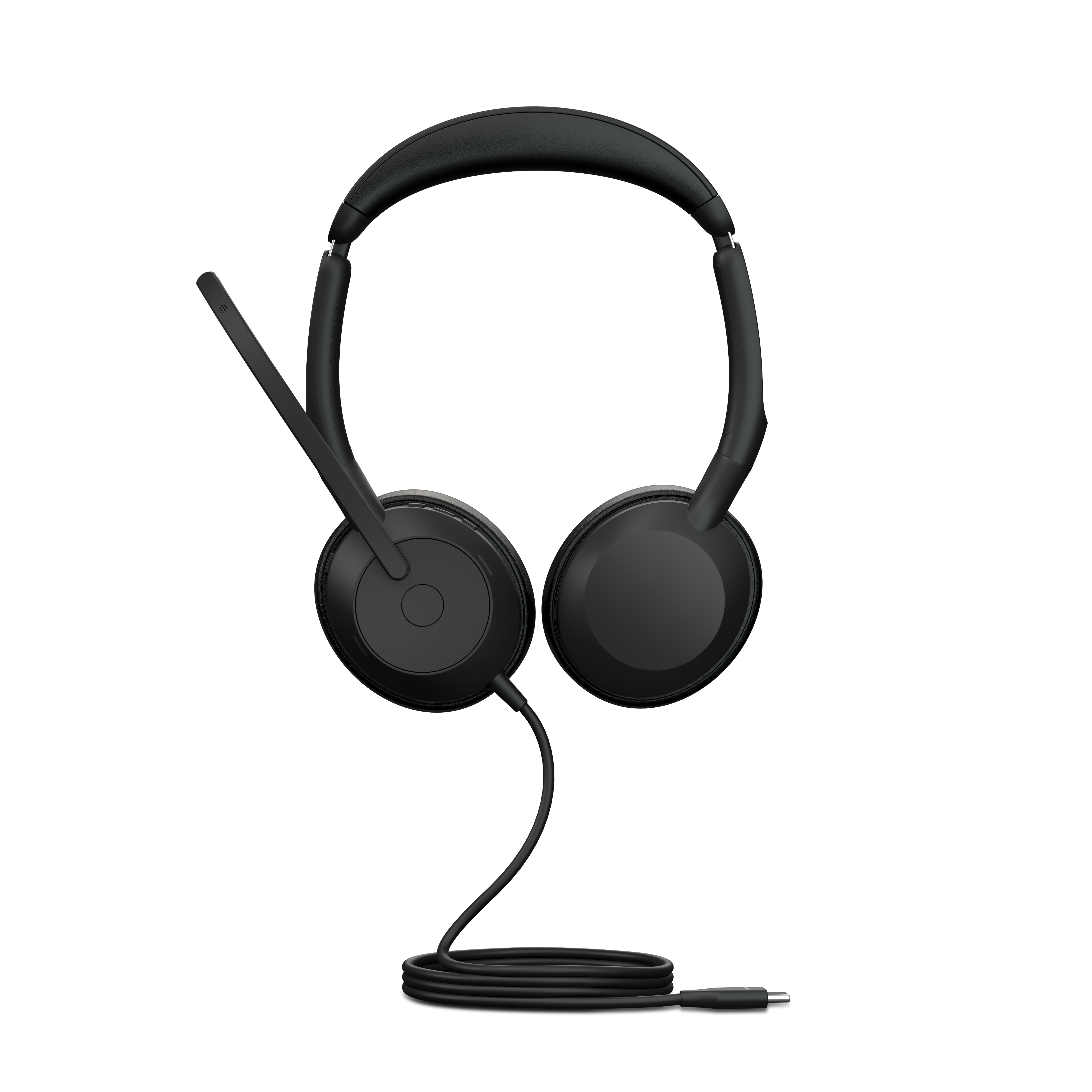 Bild von Jabra Evolve2 50 Stereo-Bluetooth Headset 4 Mikrofone, USB-A-Anschluss, MS Teams zertifiziert, Aktive Geräuschunterdrückung