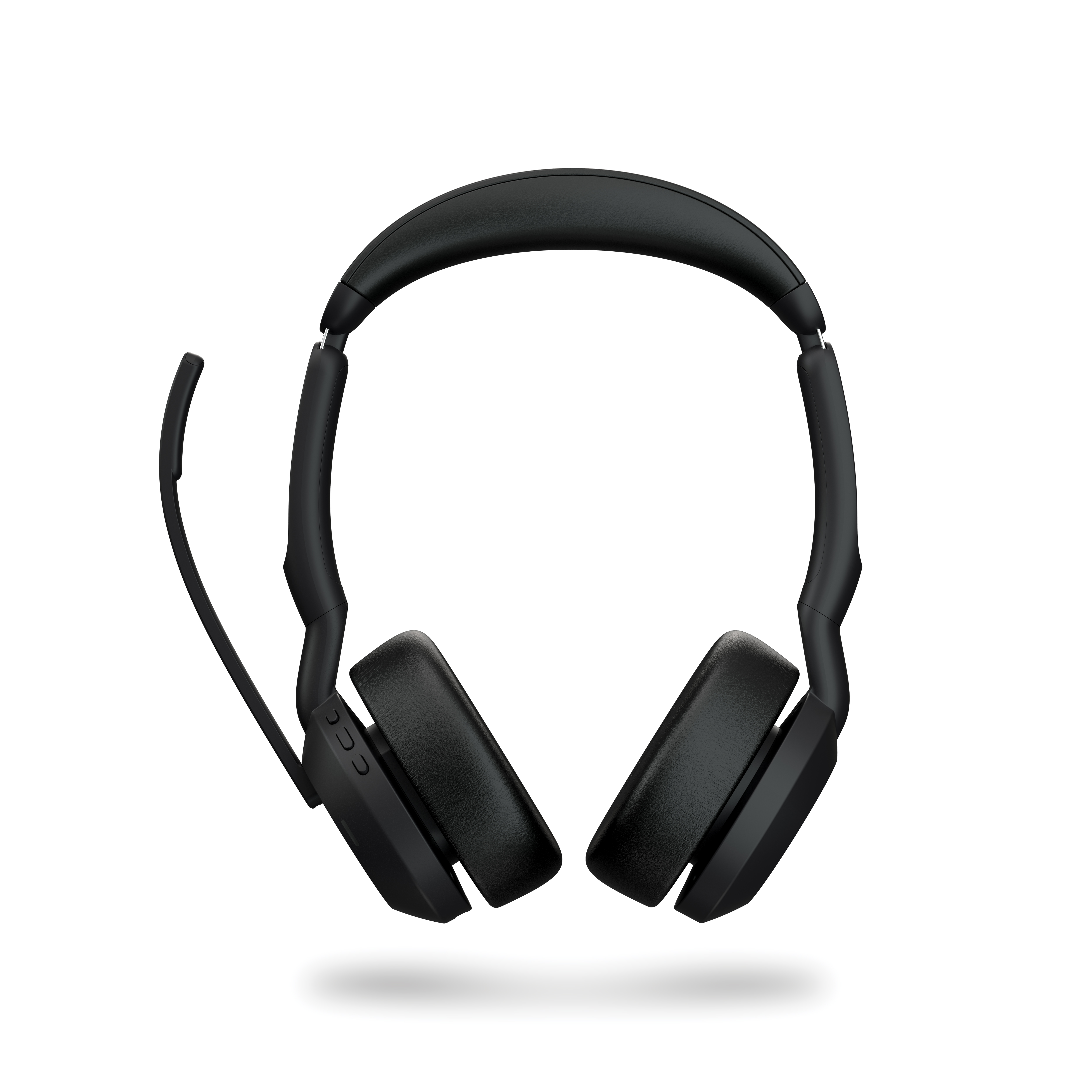 Bild von Jabra Evolve2 55, Stereo-Bluetooth-Headset, 4 Mikrofone UC kompatibel, Aktive Geräuschunterdrückung (ANC), incl. Link 380 USB-C Bluetooth®-Adapter