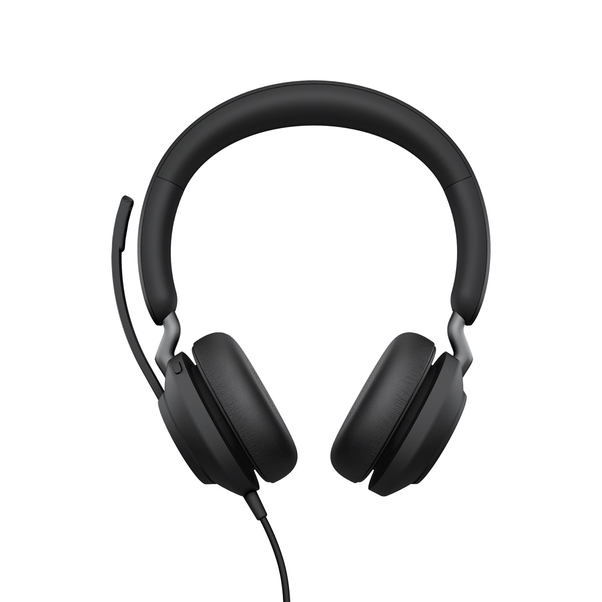 Bild von Jabra Evolve2 40 SE, Beidseitiges Headset, Kabelgebunden USB-A-Anschluss, 3 Mikrofone, Geräuschisolierendes Design, MS Teams zertifiziert