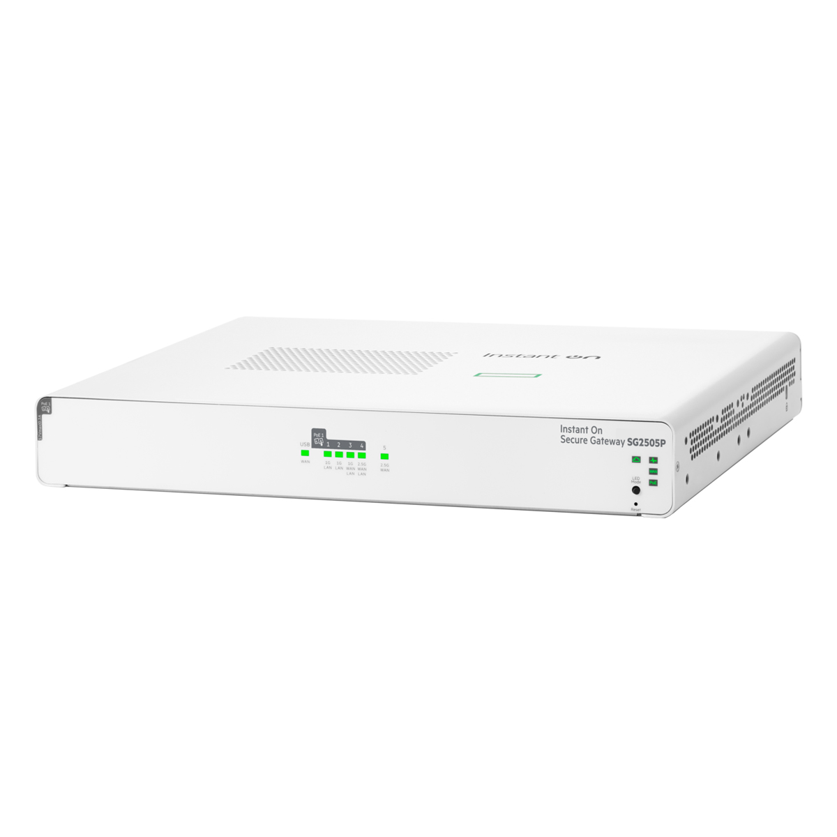 Bild von HPE Networking Instant On Secure Gateway SG2505P 1x 2.5G WAN, 1x 2.5G und 1x 1G WAN/LAN, 2x 1G LAN