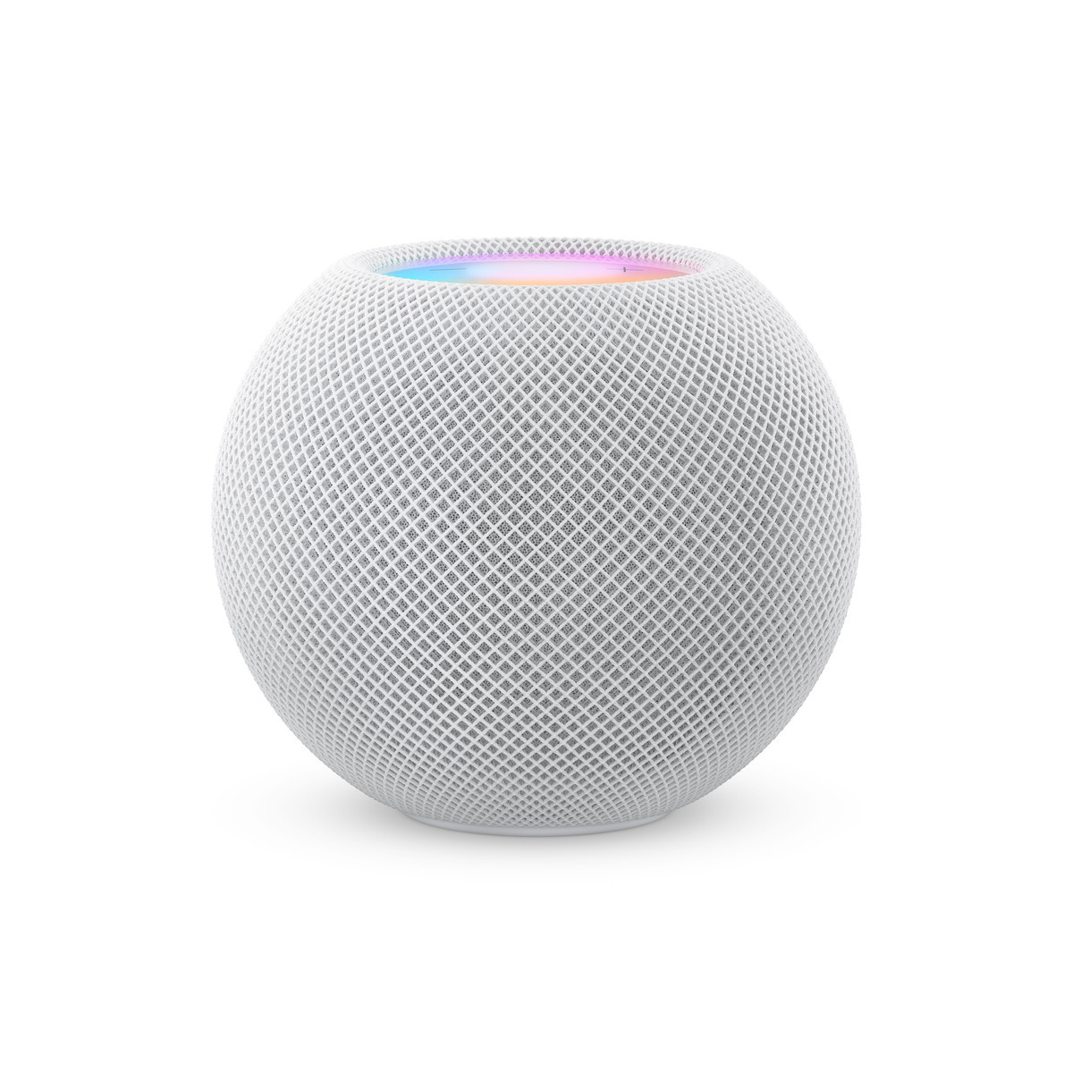 Bild von Apple HomePod Mini (Weiß) MY5H2D/A [Bluetooth, 360° Audio, Siri Sprachsteuerung]