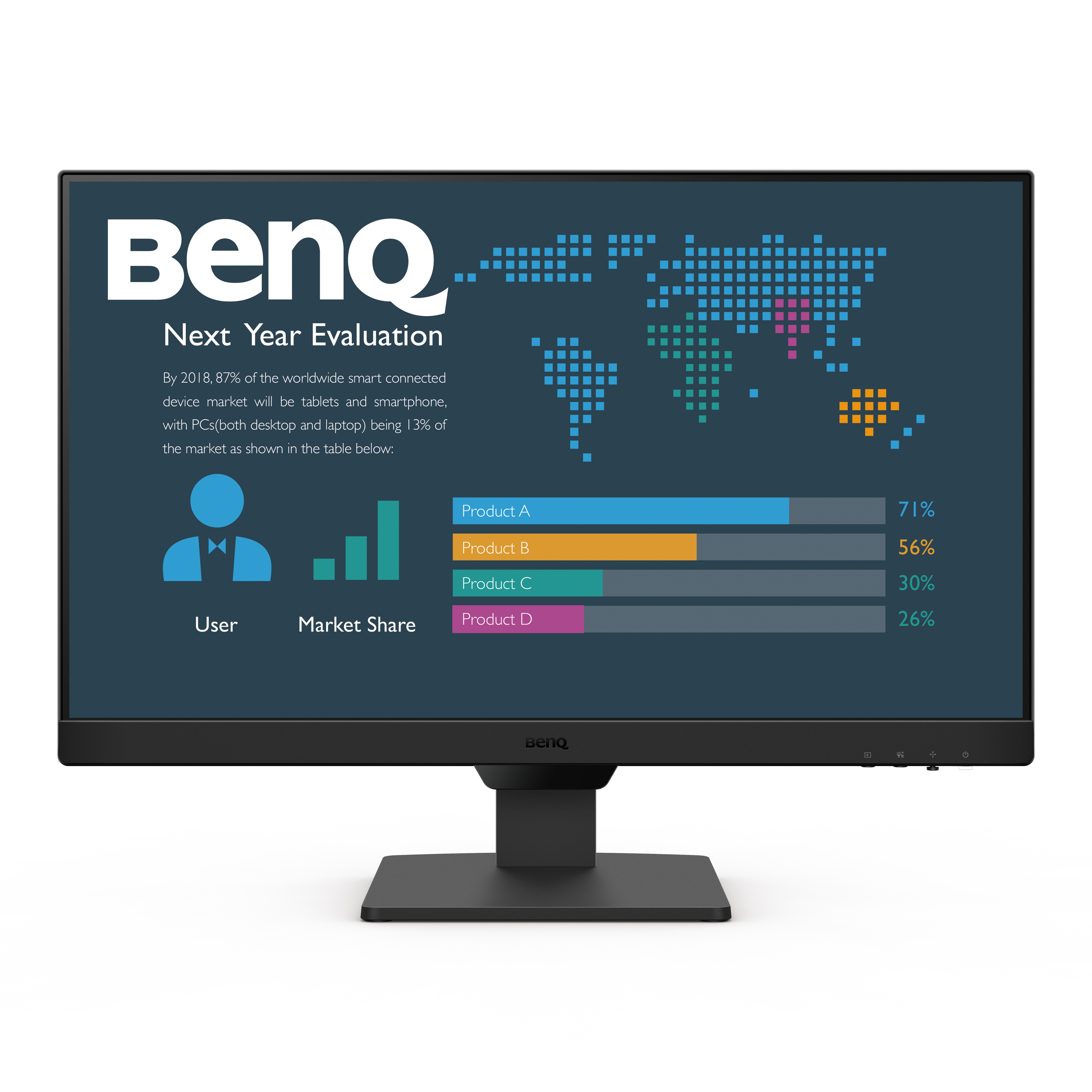 Bild von BenQ BL2490 Business Monitor - FHD IPS Panel, 100 Hz